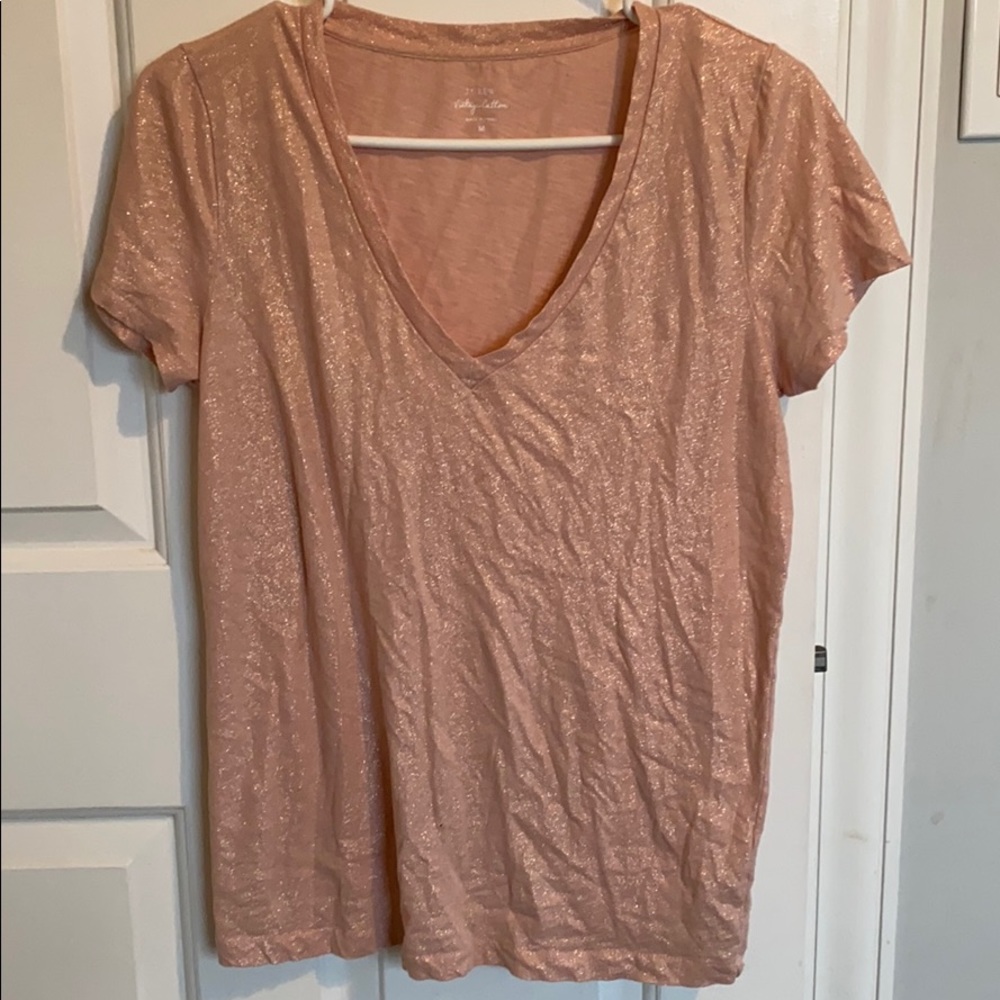 J Crew fun glitter top!